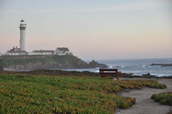 Pigeon Point Light House, na rodovia One, entre San Francisco e Santa Cruz, no litoral da Califórnia, nos Estados Unidos